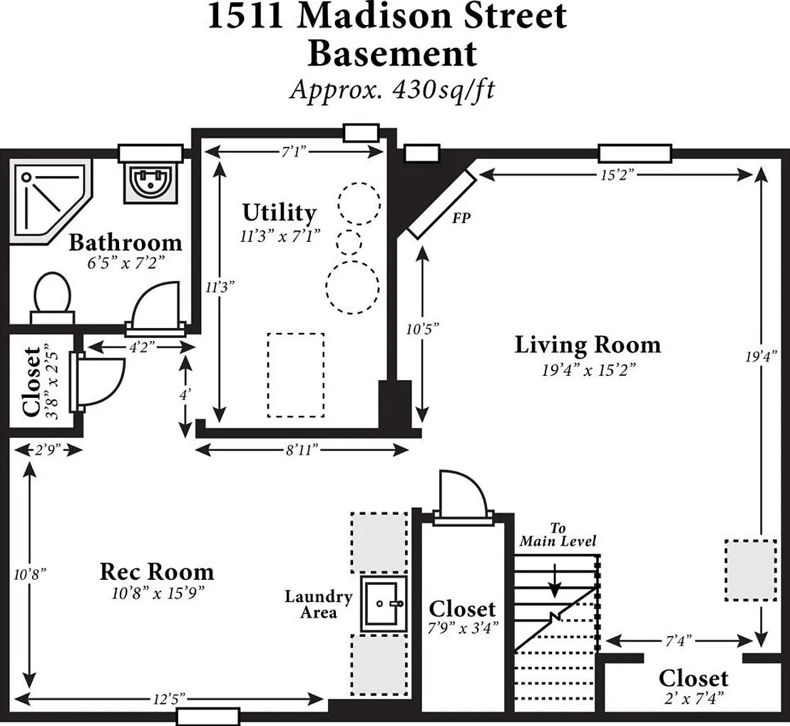 1511 Madison St. (4 BR) - Tallard Apartments — Photo 3