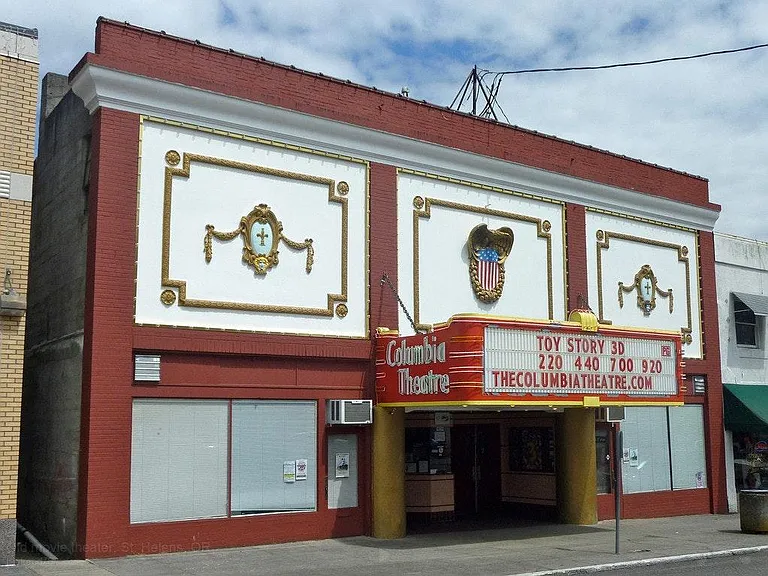 Historic Columbia movie theater, 2 blocks