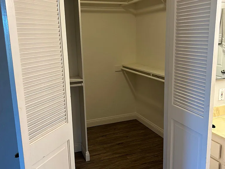 master bedroom walk in closet