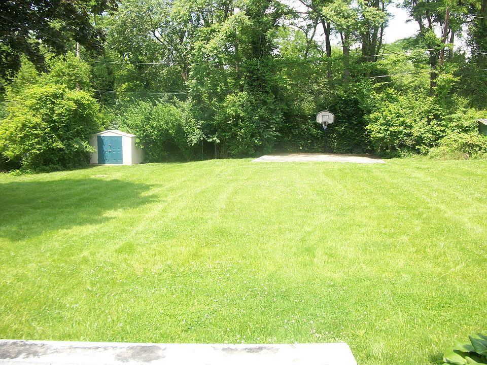 Backyard, court & shed