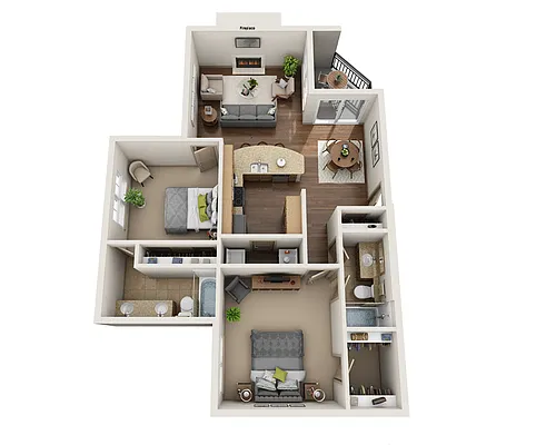 Floor plan Senator