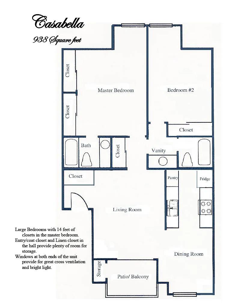 Floor plan Casabella
