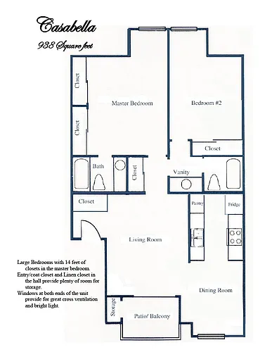 Floor plan Casabella