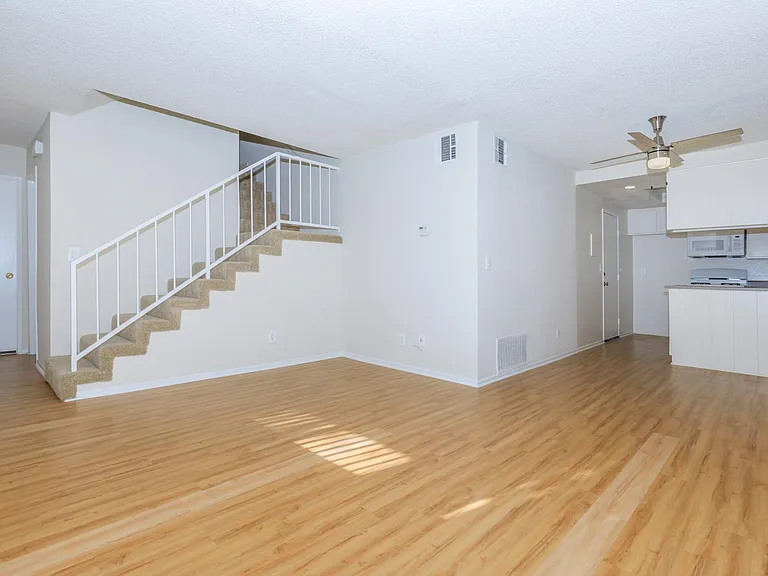 2 Bed 2 Bath Townhome Living Room