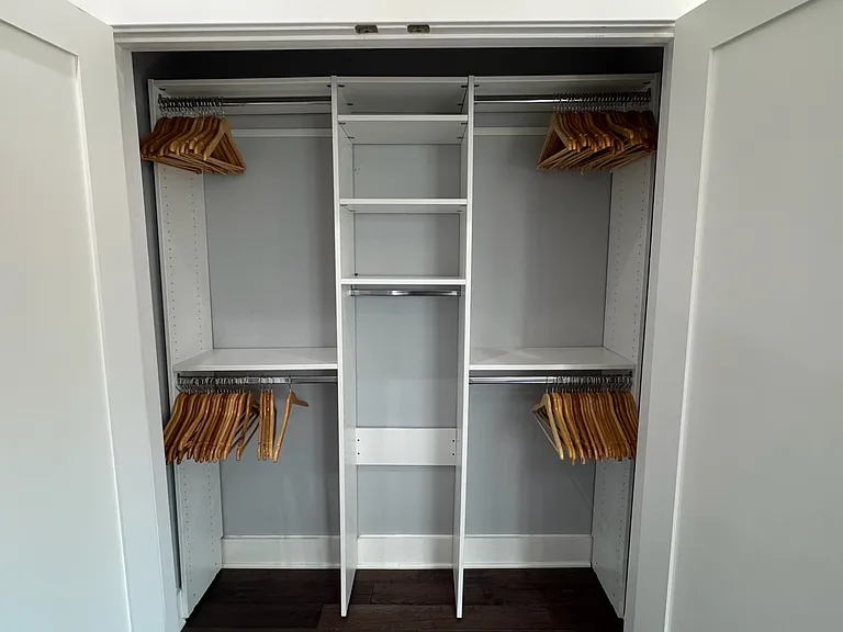 1 of 2 closets in 3rd Floor Bedroom
