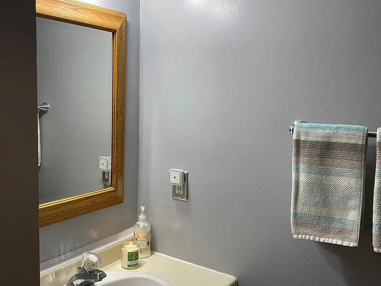Half bathroom on the main floor