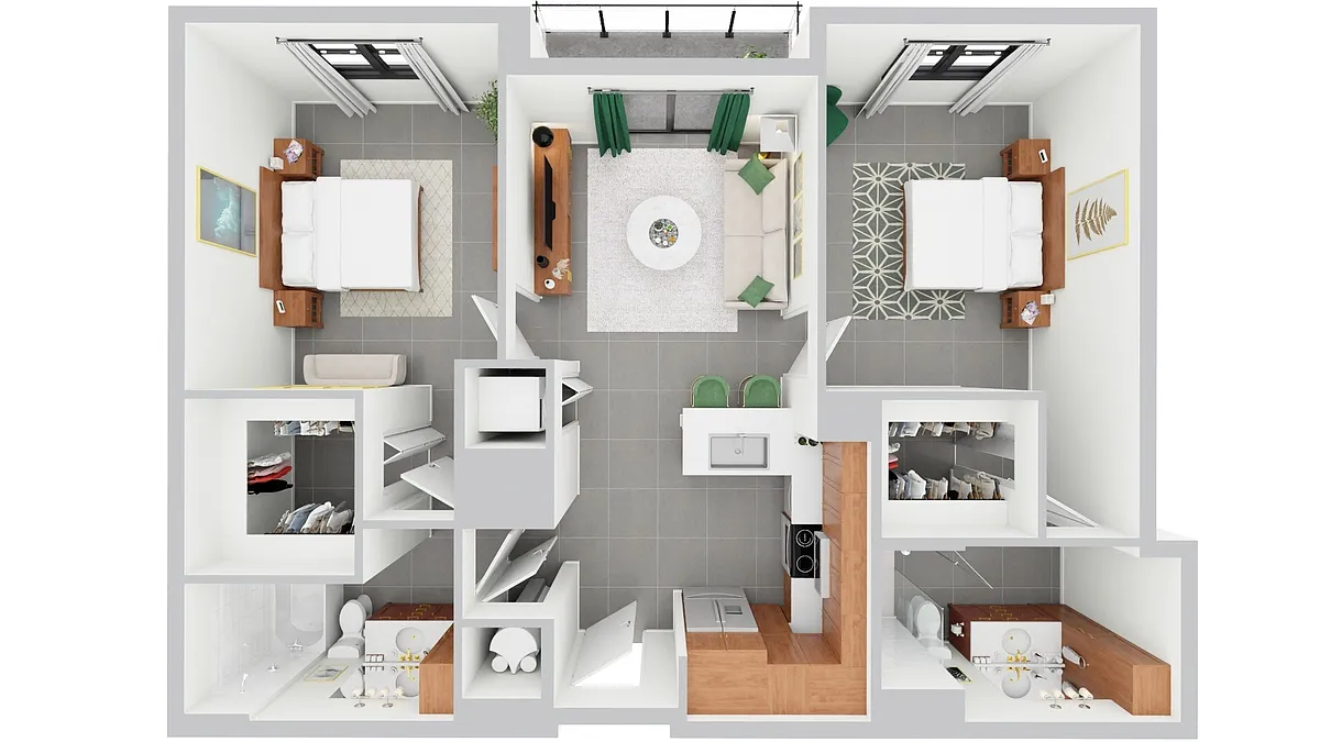Floor plan B8