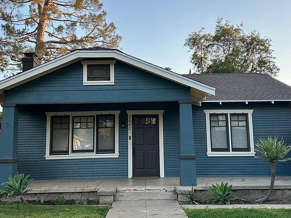 Front of house, front porch.