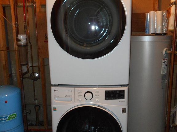 New washer and dryer