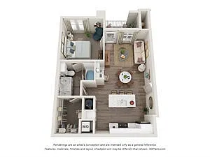 Floor plan A1