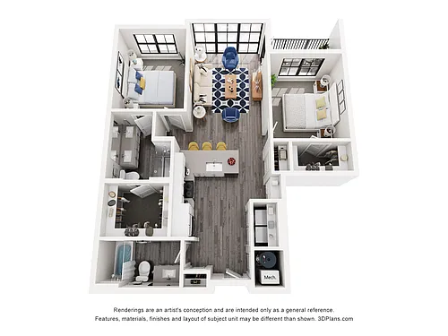 Floor plan Brigantine - C3.A