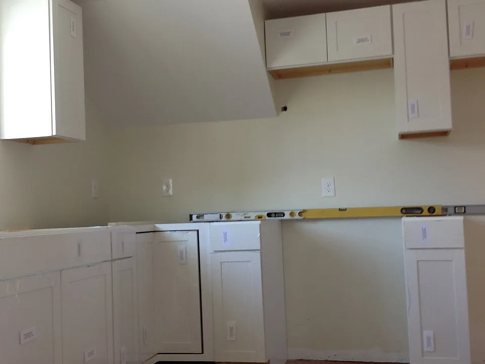 Kitchen during Reno