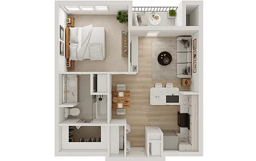 Floor plan A1D