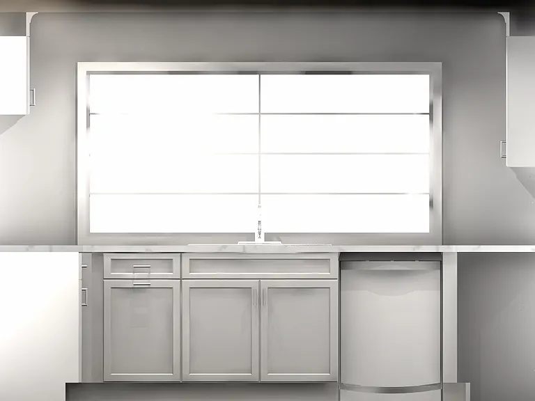 Renderings of updated kitchen