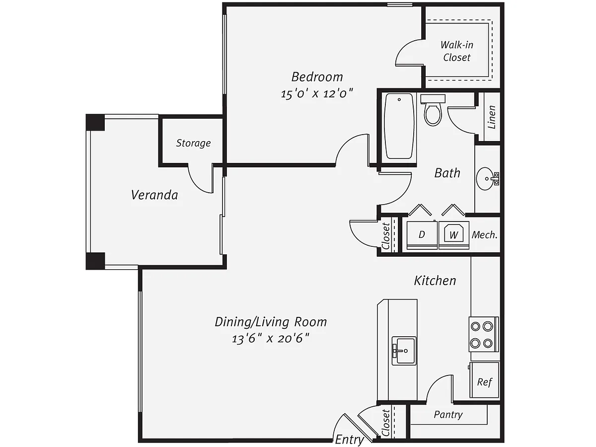 Floor plan A2
