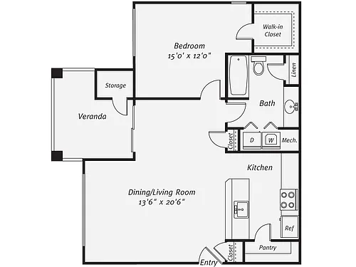 Floor plan A2