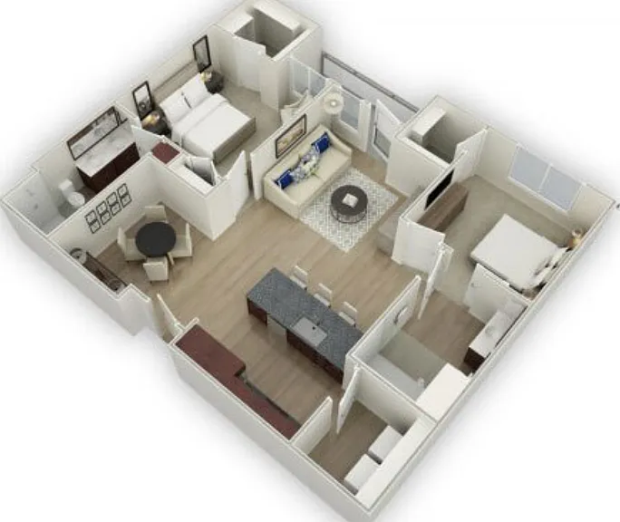 The Peakview Floorplan Diagram