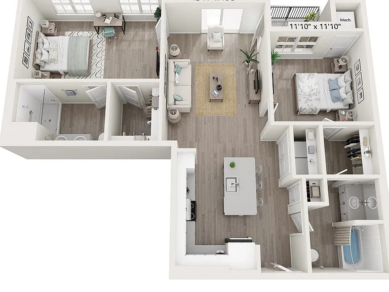 Enclave Crystal Lake Townhomes and Apartments — Photo 16