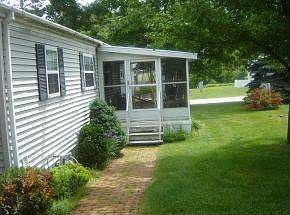 Exterior view four season room