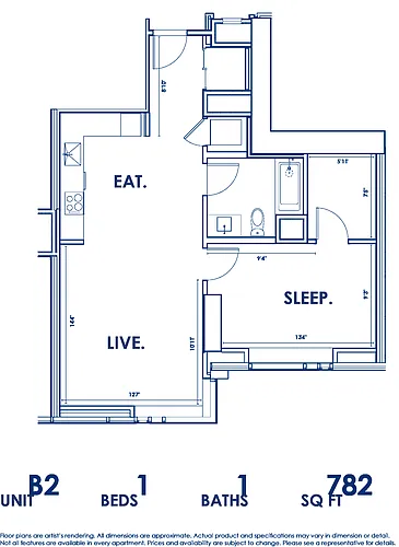 Floor plan B2
