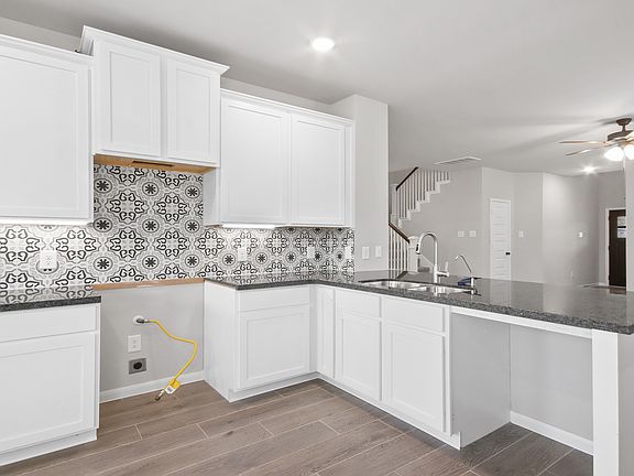 Abundant cabinet and counterspace