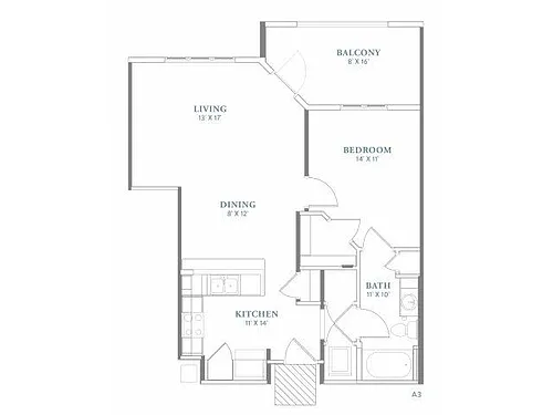 Floor plan Lakemoore