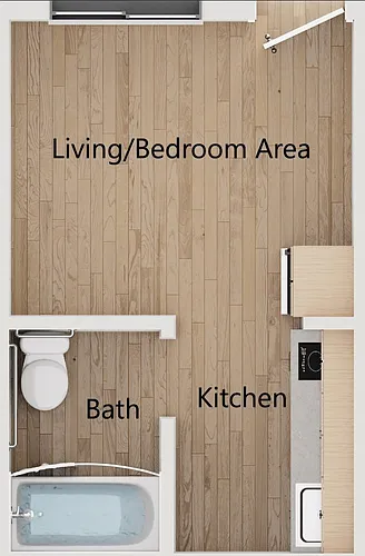 Floor plan Studio (1) ADA