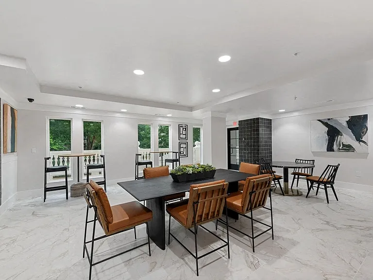 Spacious clubhouse that offers opportunity to work from home or entertain.