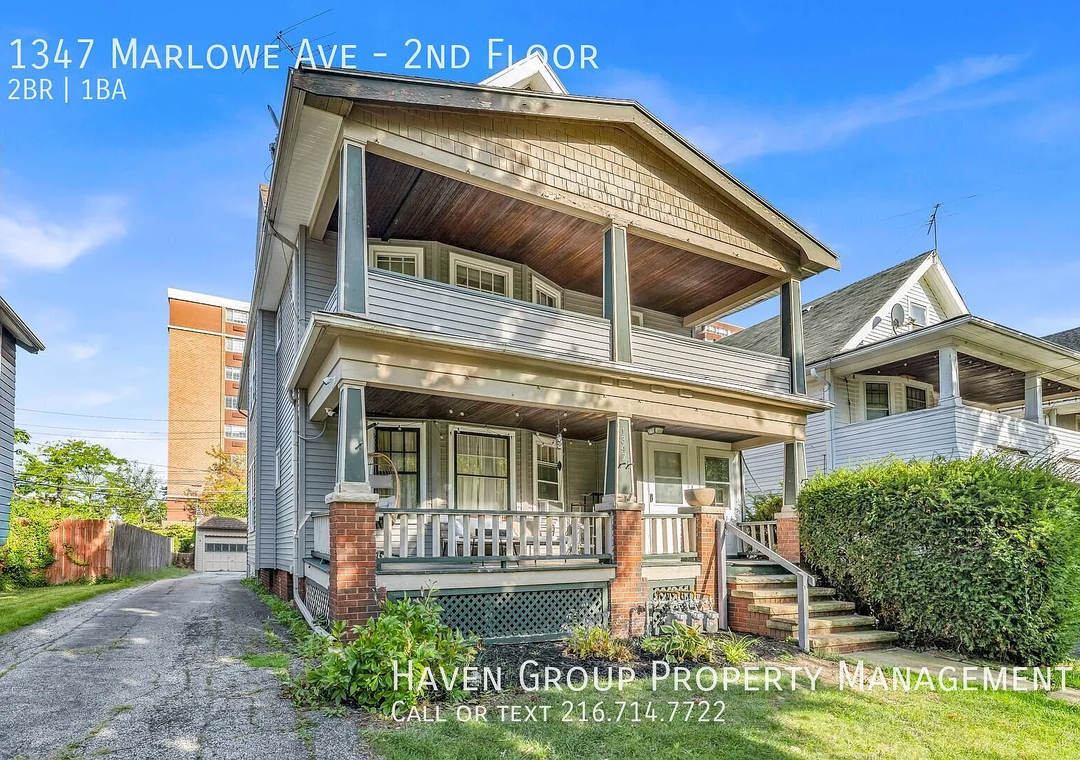 1347 Marlowe Ave | 2nd Floor, Lakewood, OH 44107 - Spacious 2-bed 1-bath multi-family home! — Photo 2