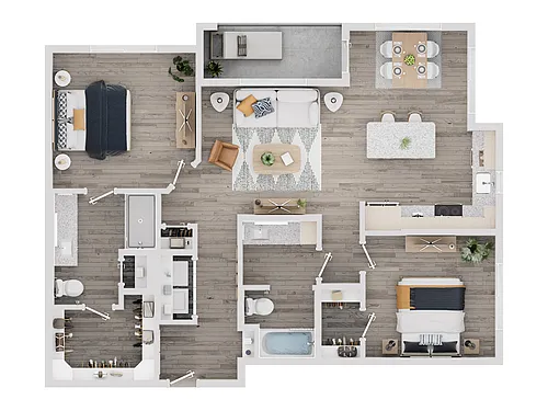 Floor plan B2