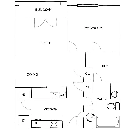 Floor plan Design 1A
