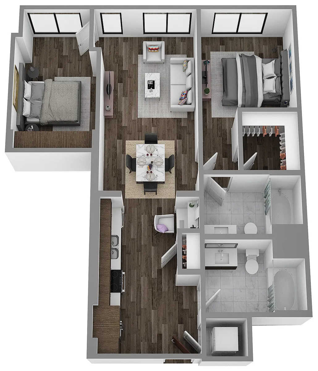 Floor plan B8