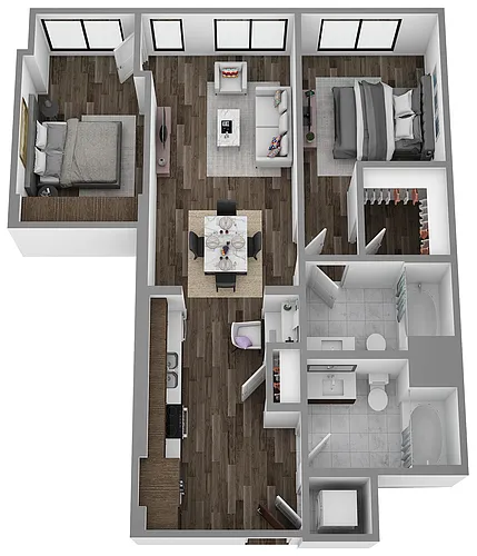 Floor plan B8