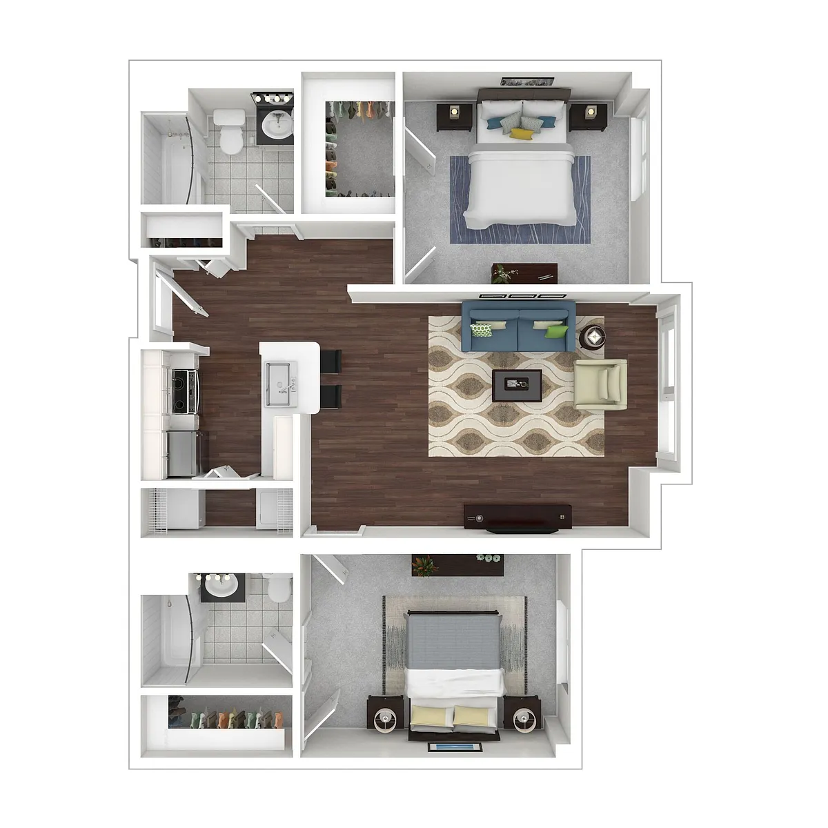 Floor plan 2B-R