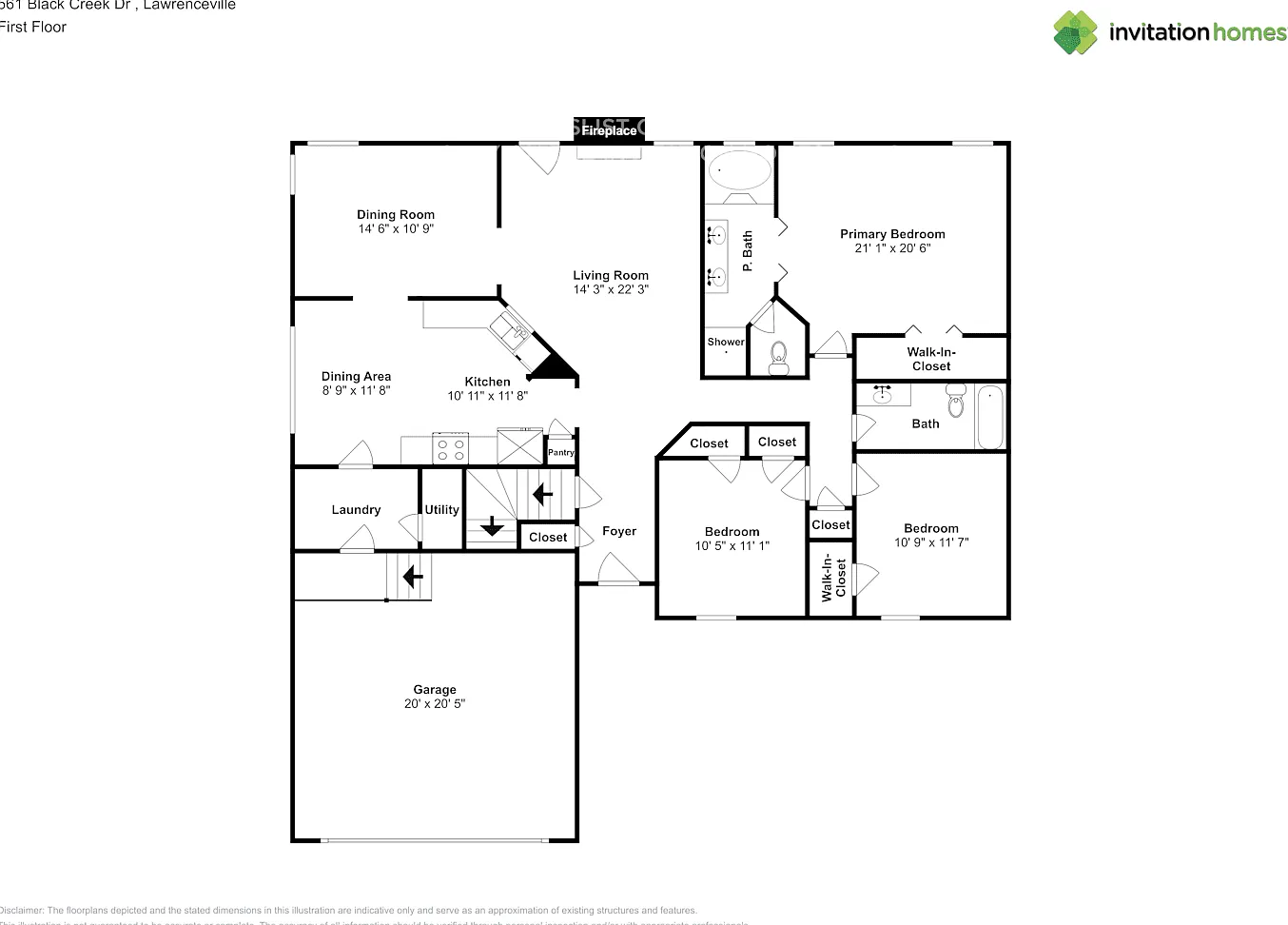 561 Black Creek Dr Lawrenceville, GA 30044 — Photo 2
