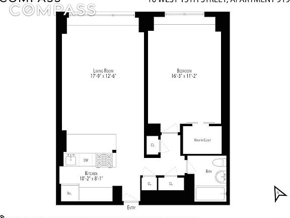 5th image of 10 W 15th St APT 919