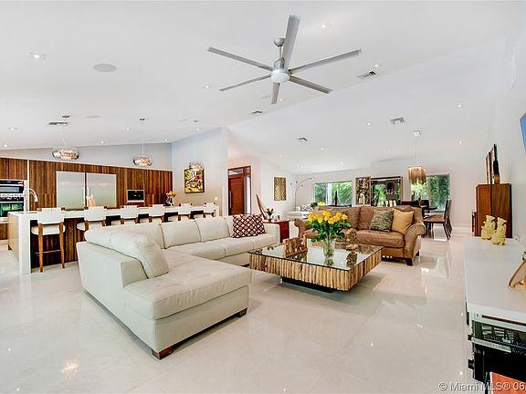 Fabulous Integration Of Kitchen And Family Room