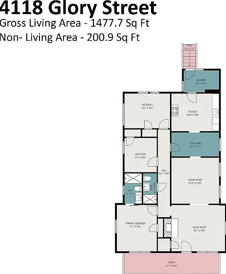 3 bed, 1477 sqft, $2,100 — Photo 2