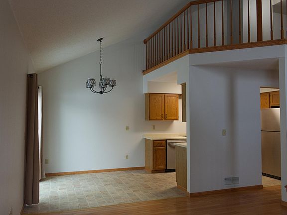 Dining area from living room