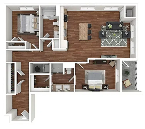 Floor plan B6