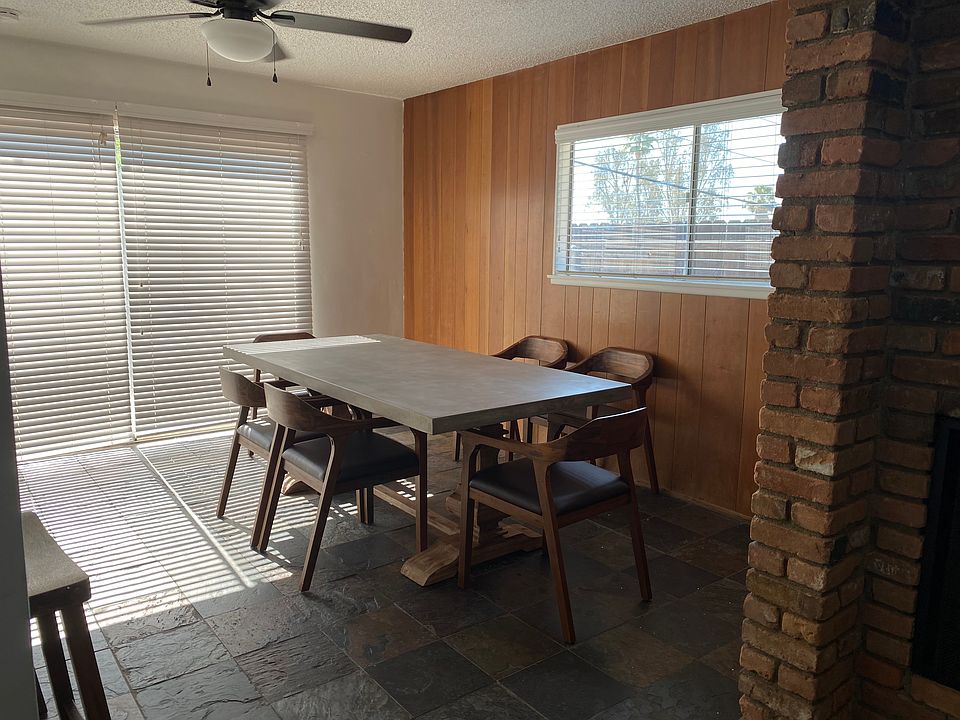 Open Dining area property includes Table and 6 Chairs