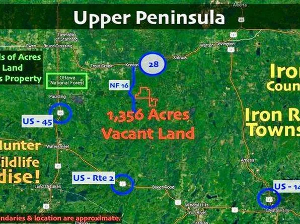 3632 Timber Service Rd, Trout Creek, MI 49967