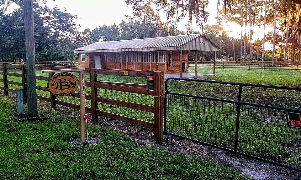 Custom Barn with metal roof