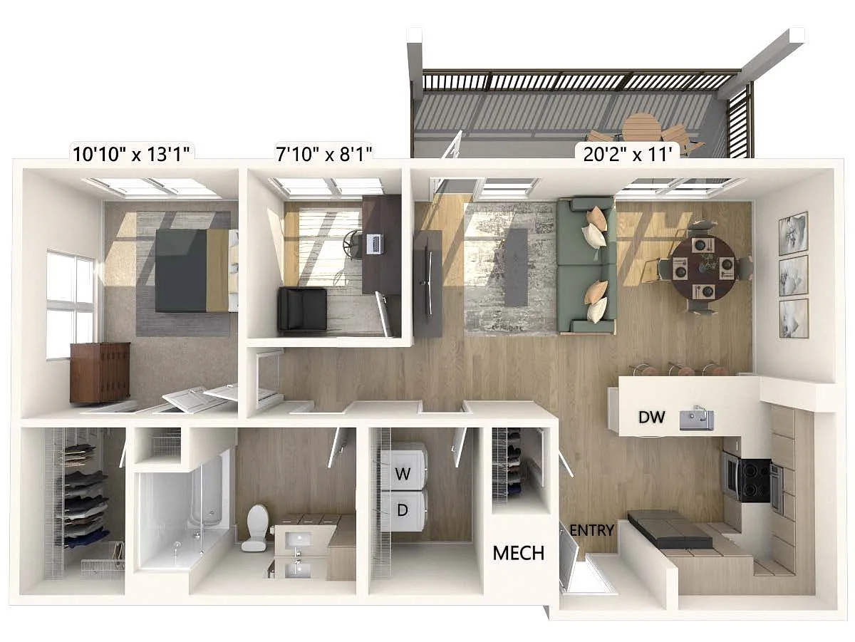 Floor plan 647