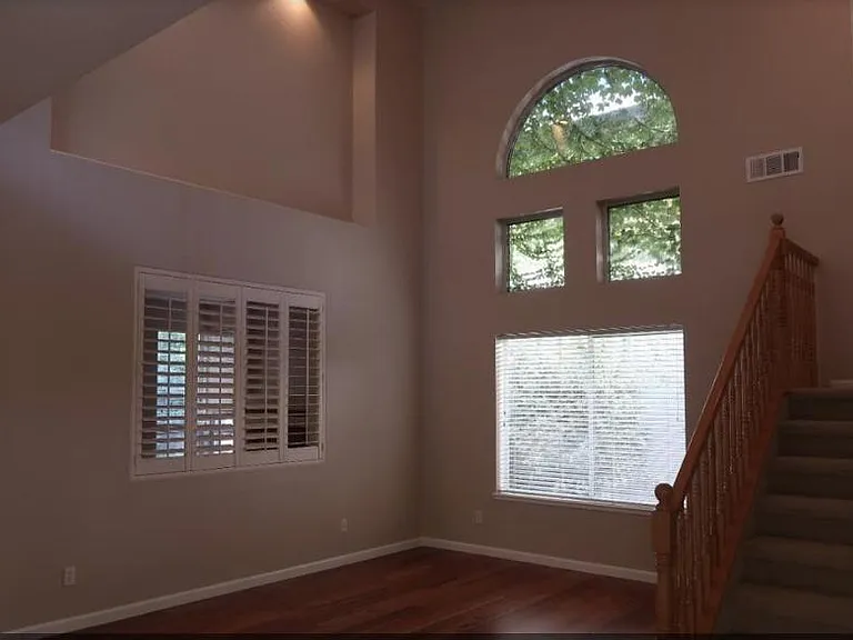 part of formal living room and part of stairs.