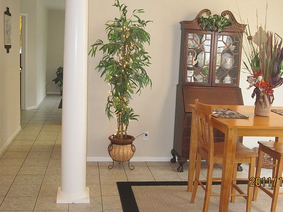 Entry way dining room