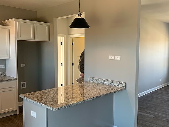 Kitchen layout with island option