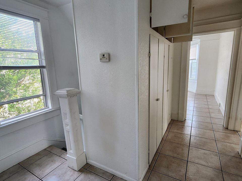 Stairway to the left.