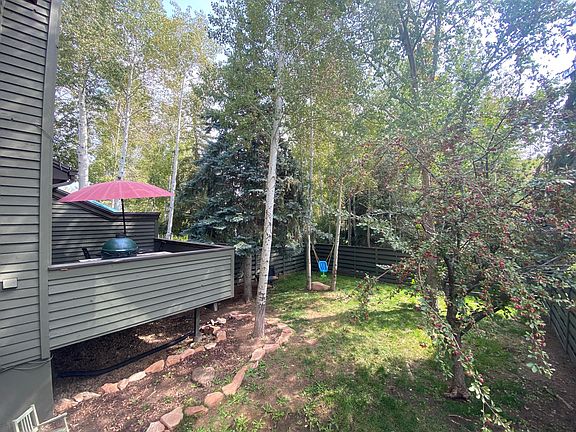Fenced yard