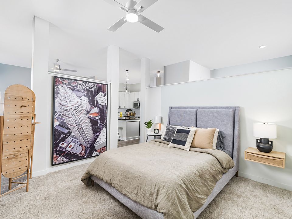 Open-concept floor plans.